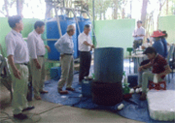 Sản xuất thuốc trừ bệnh cây trồng từ nano bạc