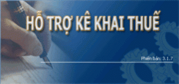 Hỗ trợ kê khai tờ khai mã vạch và ứng dụng khai thuế qua mạng
