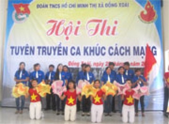 Hội thi tuyên truyền ca khúc cách mạng chào mừng ngày thành lập đoàn