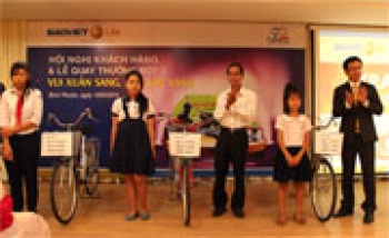 Bảo Việt Bình Phước tổ chức quay thưởng “vui xuân sang, đón lộc vàng”