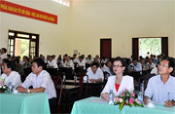 Đảng ủy khối tổ chức hội nghị thông tin thời sự quý 2
