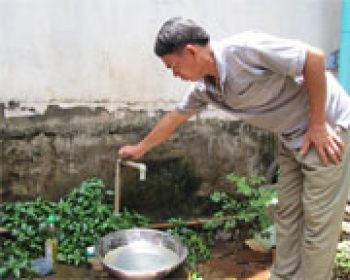 Khắc phục tình trạng nhiễm bẩn nguồn nước sinh hoạt