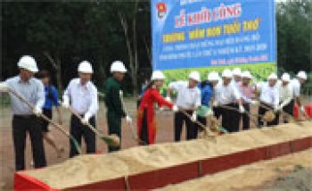 Khởi công xây dựng trường mầm non dành cho con em công nhân