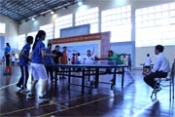 Gần 500 vận động viên tham gia hội thao ngành ngân hàng tỉnh