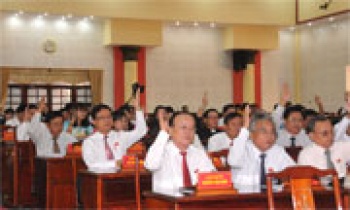 Thông qua quy hoạch tài nguyên nước của tỉnh