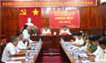 Ủy ban bầu cử tỉnh họp phiên thứ 6
