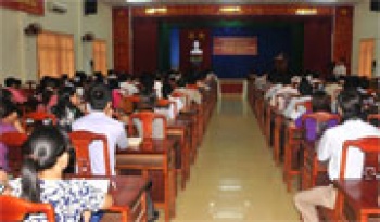 Đảng ủy khối bồi dưỡng kiến thức QP-AN cho đối tượng 4