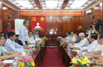 Bộ trưởng Bộ Giao thông vận tải làm việc với UBND tỉnh