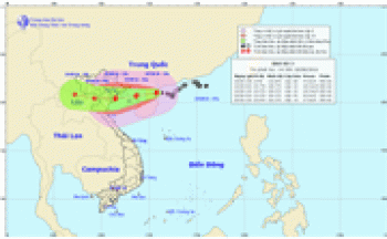 Cơn bão số 3: Mỗi giờ di chuyển khoảng 15 – 20 km