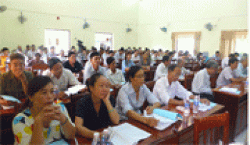 Tập huấn nghiệp vụ triển khai phong trào văn hoá ở cơ sở