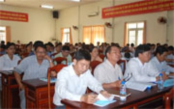 Chủ tịch UBND cấp xã tập huấn nghiệp vụ hoạt động tín dụng của Ngân hàng CSXH