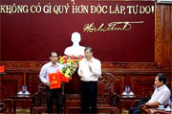 Bổ nhiệm Giám đốc, Phó Giám đốc Ban quản lý dự án đầu tư xây dựng các công trình NN&PTNT