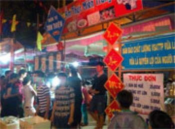 Ẩm thực đường phố xuân Bính Thân 2016 diễn ra vào tối 2/2