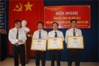 Ngành xây dựng tổng kết công tác năm 2016