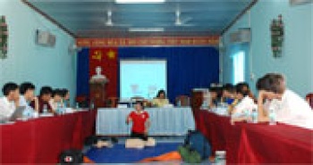 Hội Chữ thập đỏ tỉnh tổ chức tập huấn kỹ năng sơ cấp cứu tại chỗ