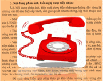 Đồng Xoài: Thành lập đường dây nóng tiếp nhận, xử lý phản ánh, kiến nghị của công dân