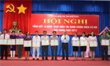 Tổng kết 15 năm thực hiện tín dụng chính sách xã hội