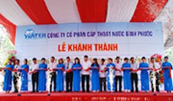 Khánh thành Nhà máy nước Thác Mơ - Phước Long công suất 10.000 m3/ngày đêm