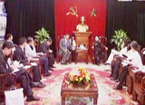 A delegation of Taiwanese enterprises studies the investment environment in Dong Nai