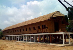 Cho Ro ethnic group’s Long House is going to be inaugurated