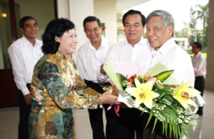 The former Secretary General – Le Kha Phieu – paid a working visit to Dong Nai