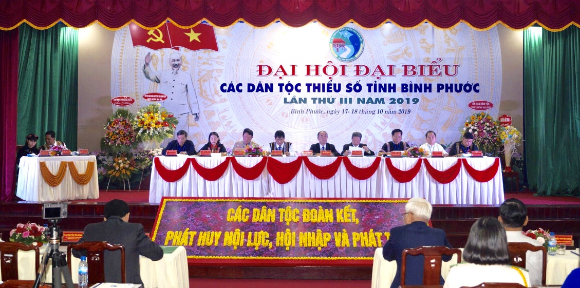 ĐẠI HỘI CÁC DÂN TỘC THIỂU SỐ TỈNH BÌNH PHƯỚC LẦN THỨ III, NĂM 2019