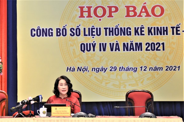 tong cuc thong ke hop bao cong bo so lieu thong ke kinh te xa hoi quy iv va nam 2021