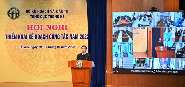 hoi nghi trien khai ke hoach cong tac nam 2022 cua nganh thong ke 1
