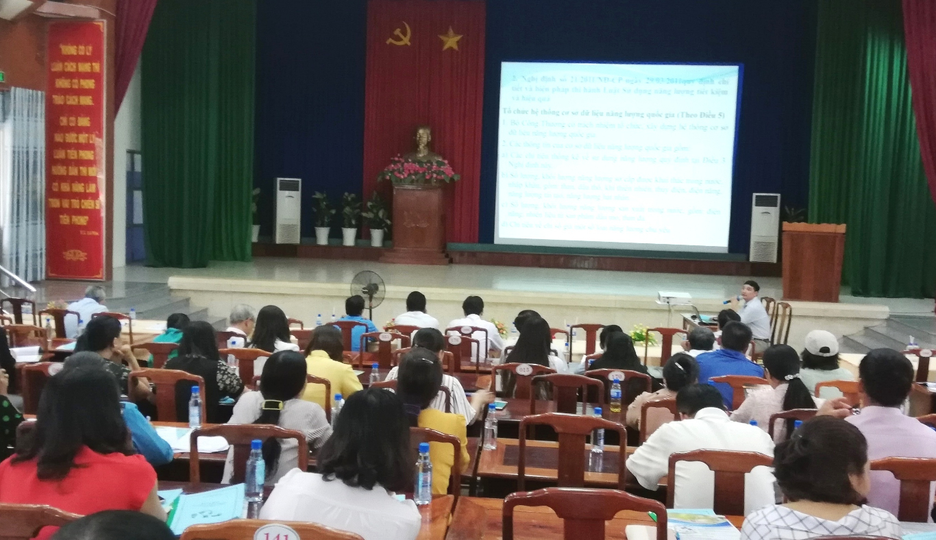 hoi thao va tuyen truyen tiet kiem nang luong
