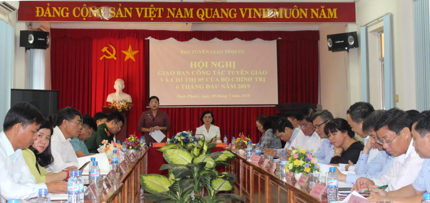 hoi nghi giao ban tuyen giao nam 2019