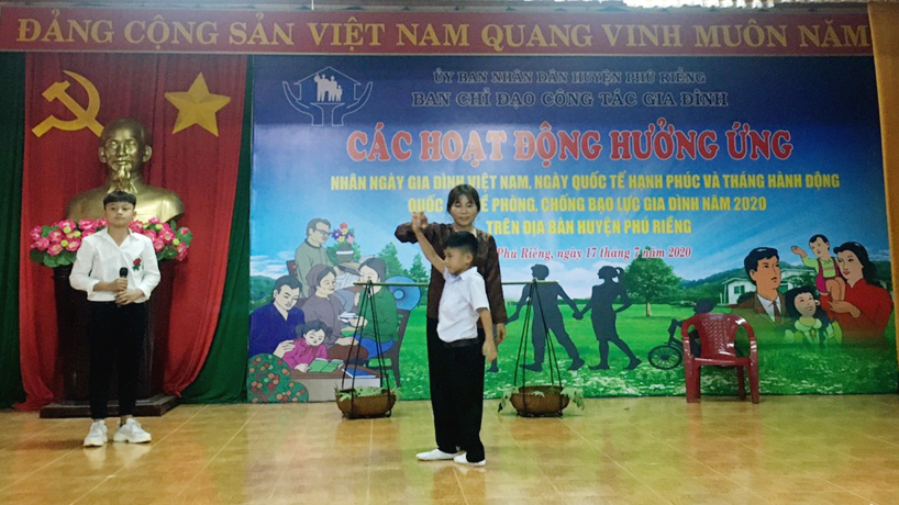 gia dinh tai nang pr