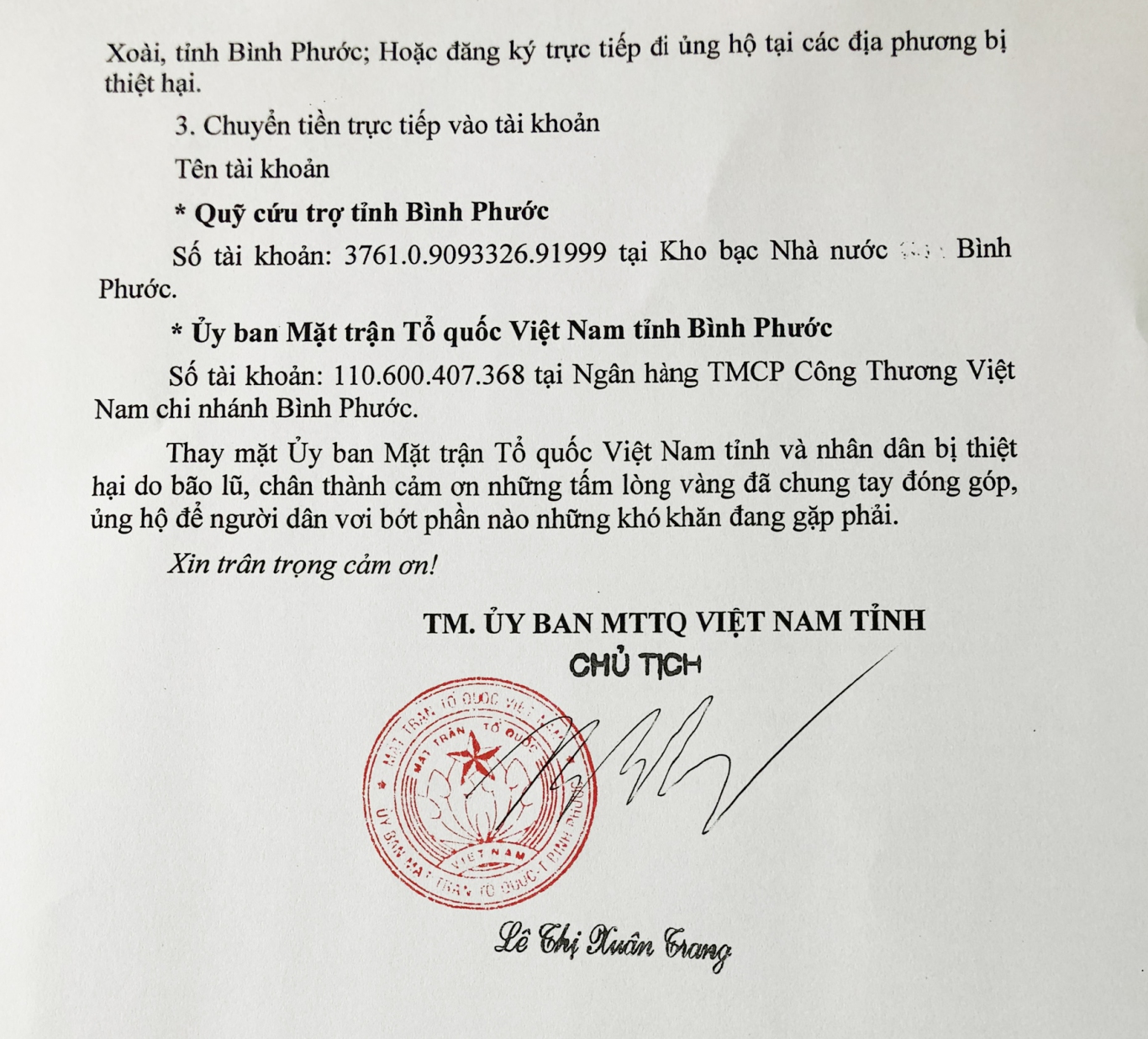 Loi keu goi 2