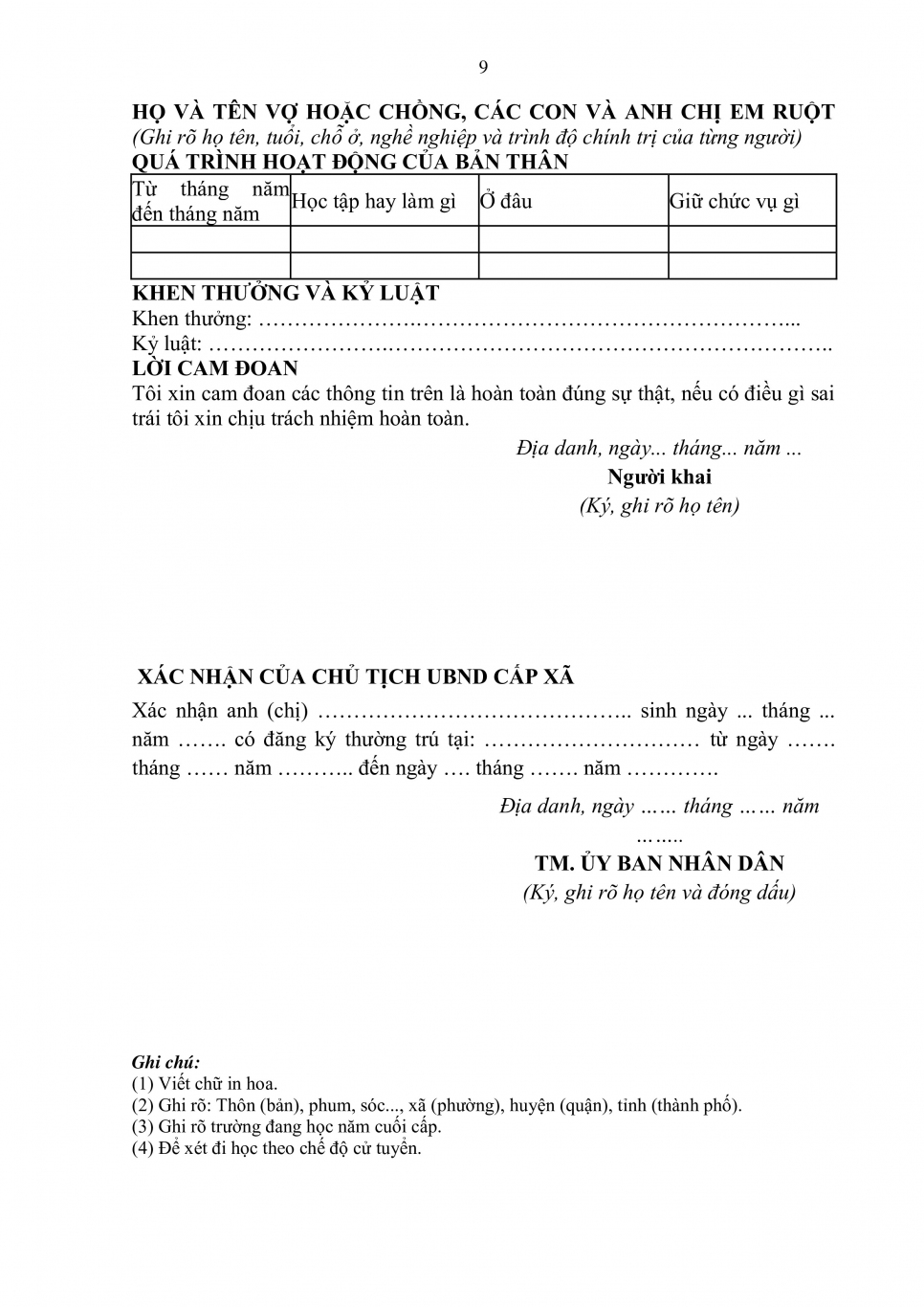QD cong bo Vụ GDDT cử tuyển 8