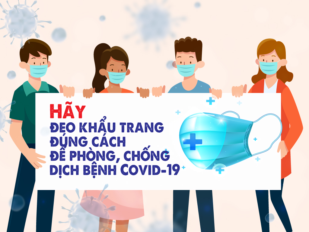 2 Hay deo khau trang dung cach