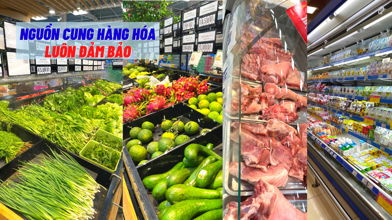 nguồn cung hàng hóa luôn đảm bảo