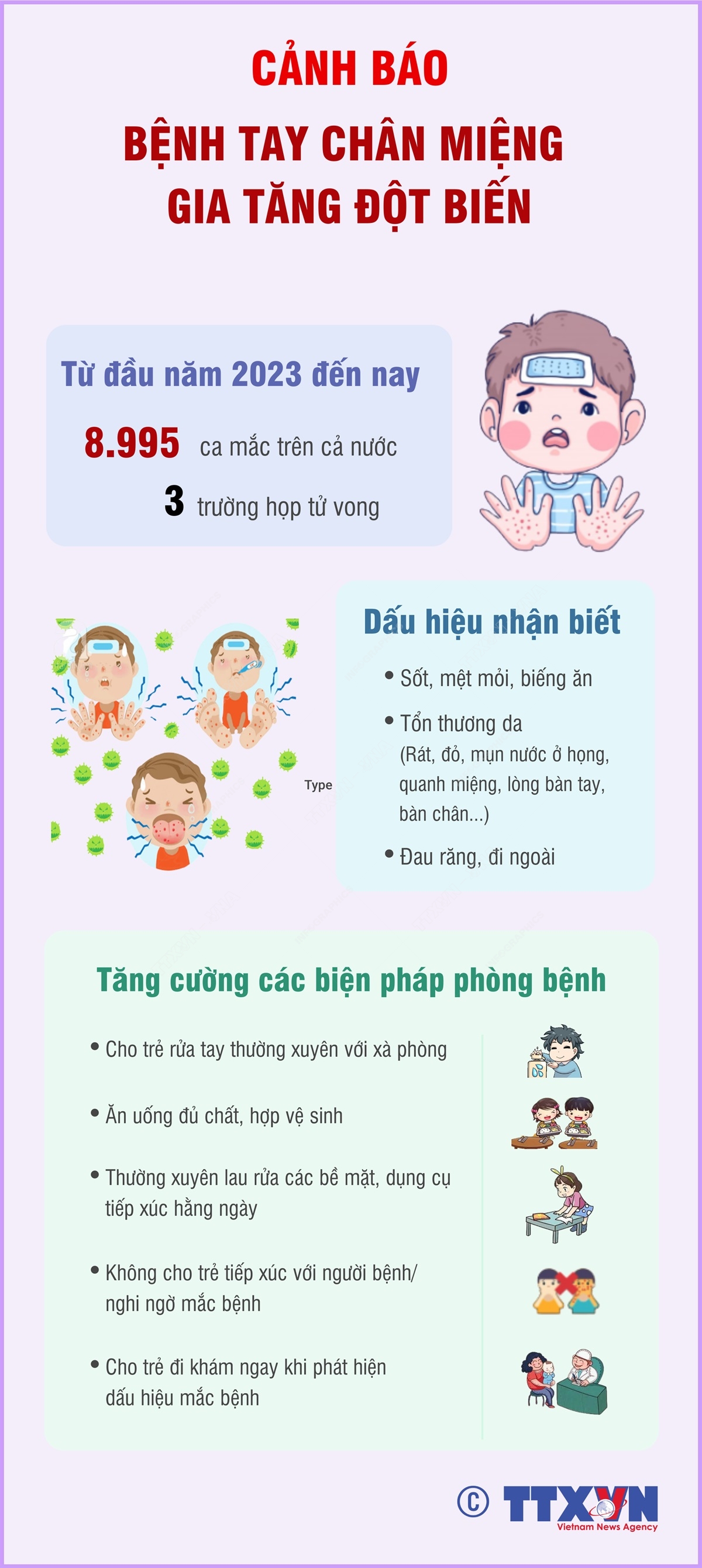 vna potal canh bao benh tay chan mieng gia tang dot bien