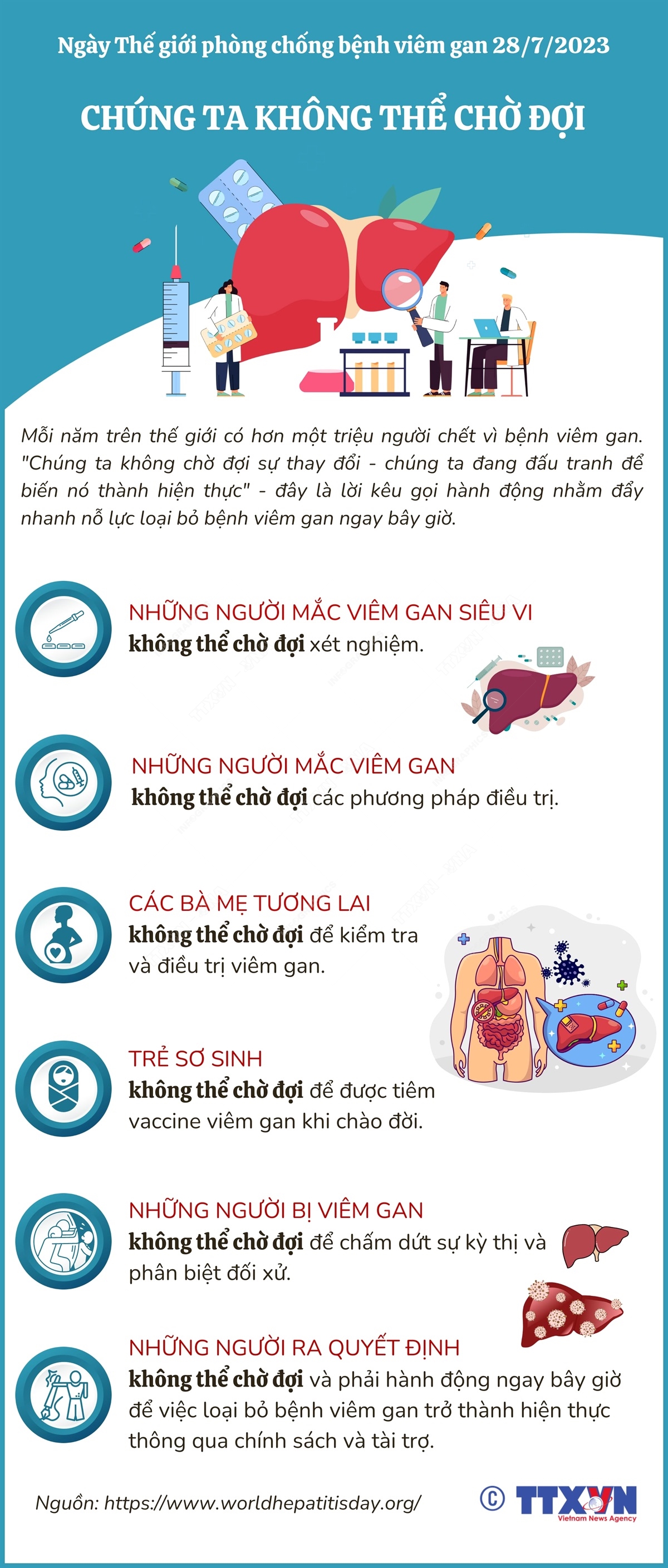 vna potal ngay the gioi phong chong benh viem gan 2872023 chung ta khong cho doi