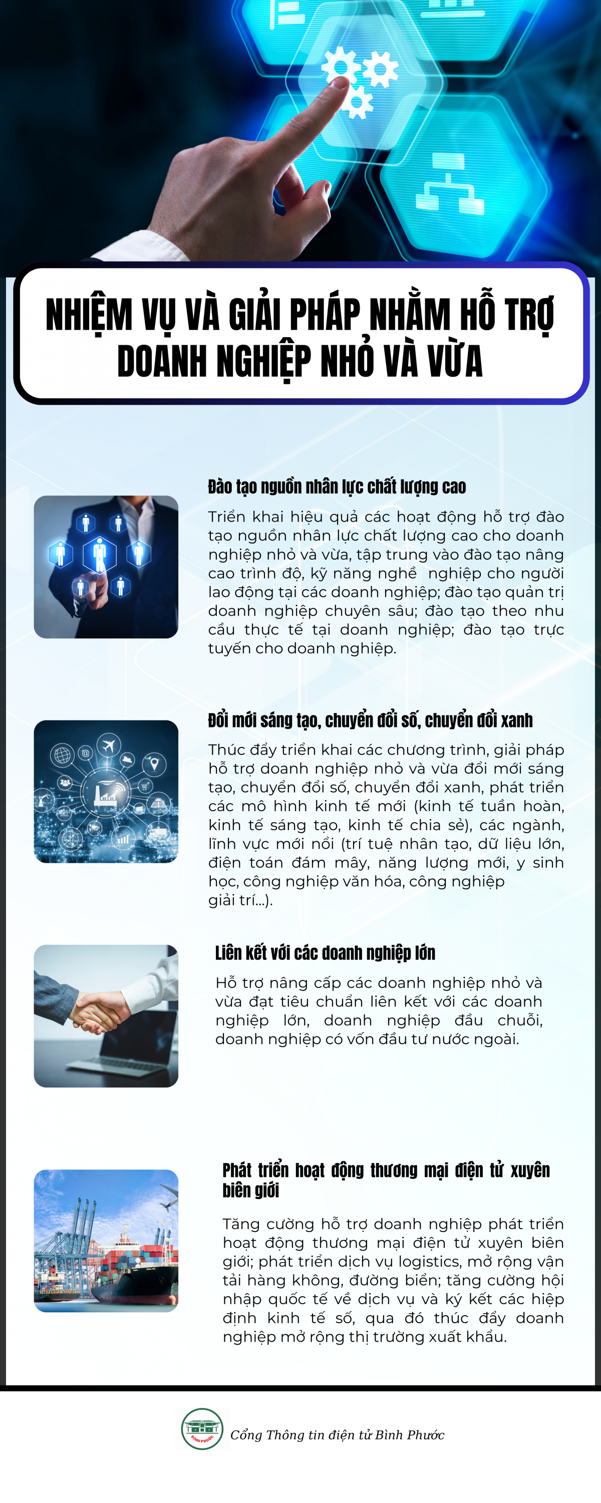 nhiệm vụ và giải pháp nhằm hỗ trợ doanh nghiệp nhỏ và vừa