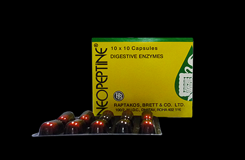 Đình chỉ lưu hành thuốc viên nang cứng Neopeptine (Anpha amylase 100mg, Papain 100mg, Simethicone 30mg) không đạt tiêu chuẩn chất lượng